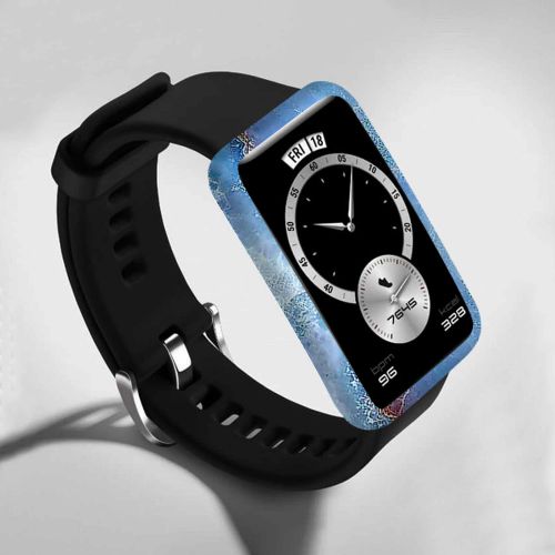 Huawei_Watch Fit_Blue_Ocean_Marble_4